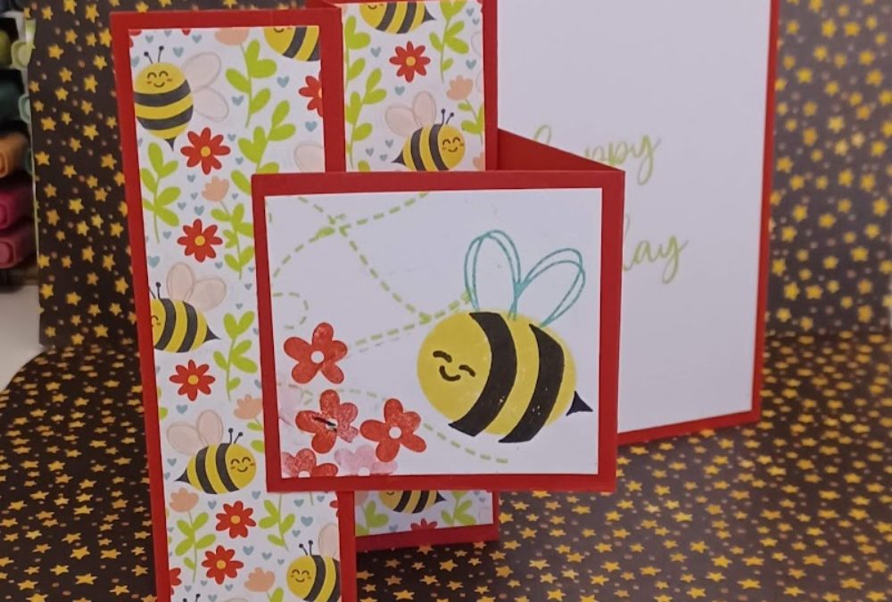 How to make VW Fancy Fold Card