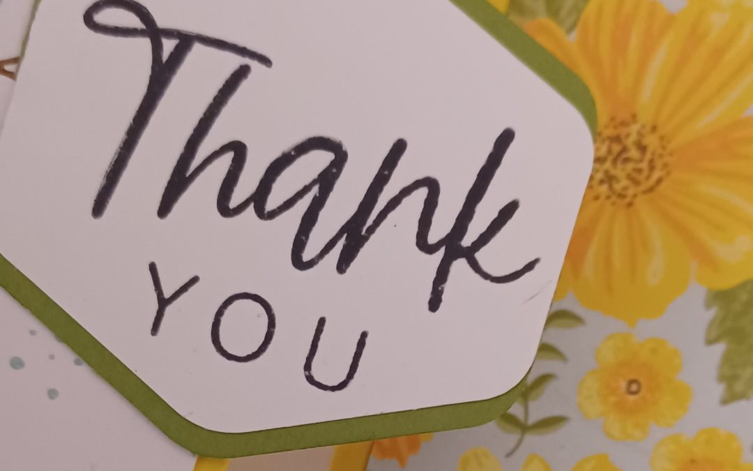 Thank you card