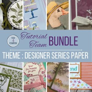 9 Card Ideas Tutorial for using Designer paper (DSP)