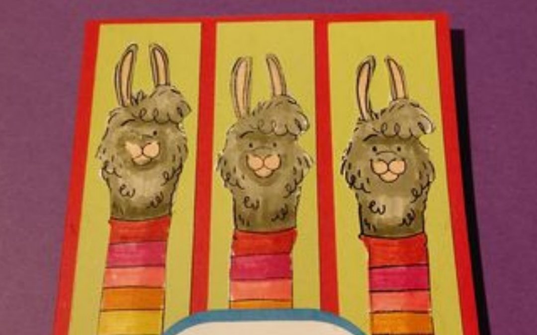 How I used a sketch to make a Birthday card