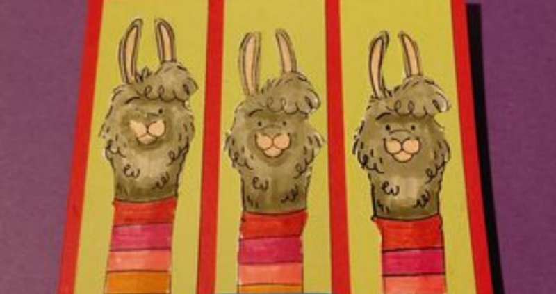 How I used a sketch to make a Birthday card