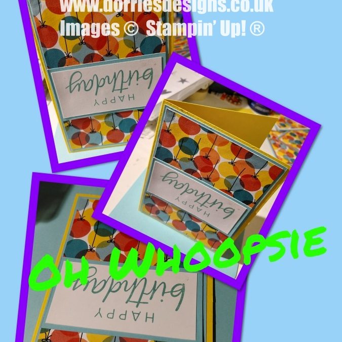 Whoopsie Friday card