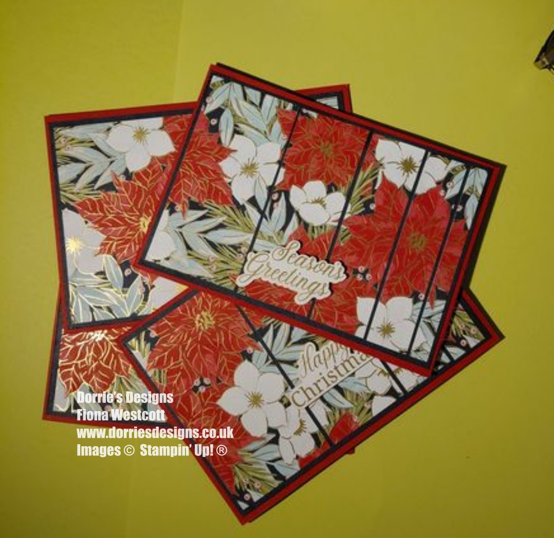 No Stamping Christmas cards