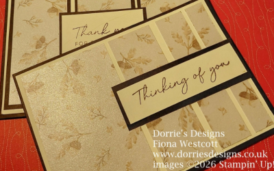 How I made 2 Autumnal Theme Greeting Cards