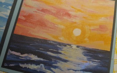 How I made Two Thank You Greeting Cards
